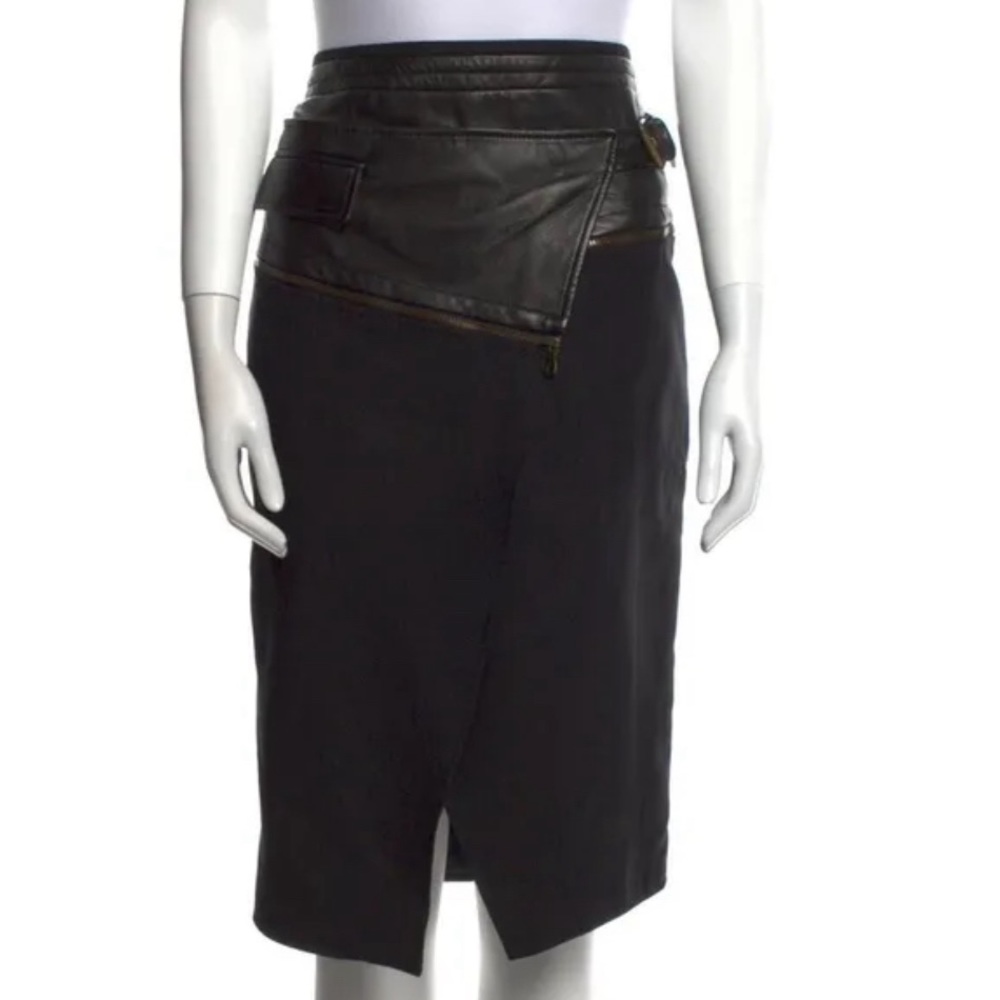 Proenza Schouler, RARE SOLD OUT EVERYWHERE, Black Pencil Skirt, Sz 4